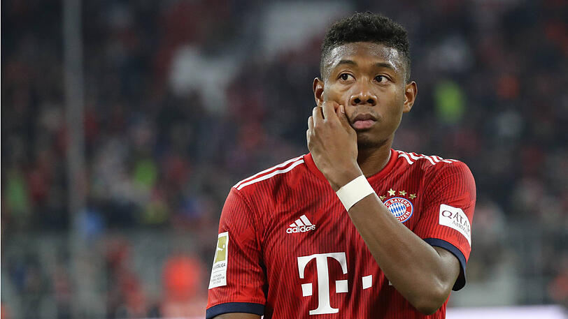 Ratlosigkeit beim FC Bayern: David Alaba nach dem 3:3 gegen Düsseldorf.