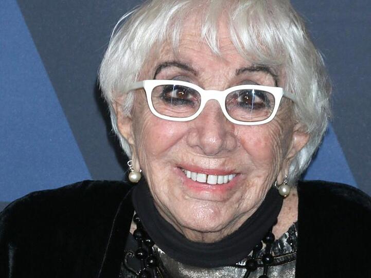 Lina Wertmüller zu BEsuch in Los Angeles.