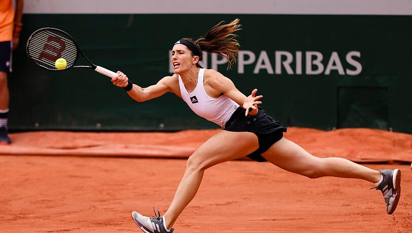 Agierte mit wenig Fehlern: Andrea Petkovic steht in Runde zwei der French Open.