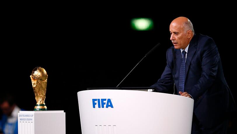 Dschibril Radschub ist der Präsident des palästinensischen Fußballverbandes.