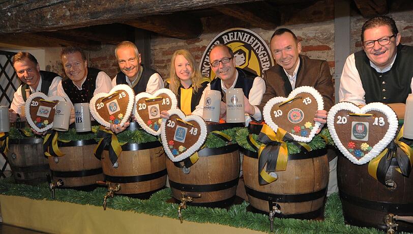 Die Braumeister der sechs Wiesn-Brauereien sind mächtig Stolz auf ihr Wiesnbier.