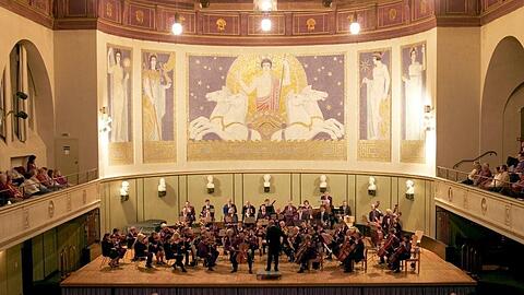 Das Münchner Behördenorchester in Aktion.