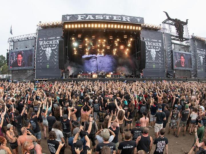 In Wacken geht die Post ab.