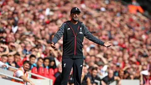 Trainer Jürgen Klopp trifft am Wochenende mit dem FC Liverpool auf den Tabellendritten Leicester City.