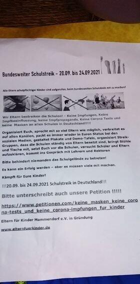 Ein Flyer mit vielen Ausrufezeichen - leider nicht von inhaltlicher Natur. Ein Flyer mit vielen Ausrufezeichen - leider nicht von inhaltlicher Natur.