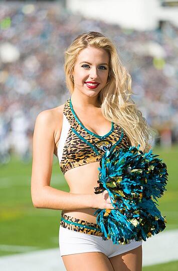 Seit 1995 haben auch die Jacksonville Jaguars eine Cheerleader-Truppe.