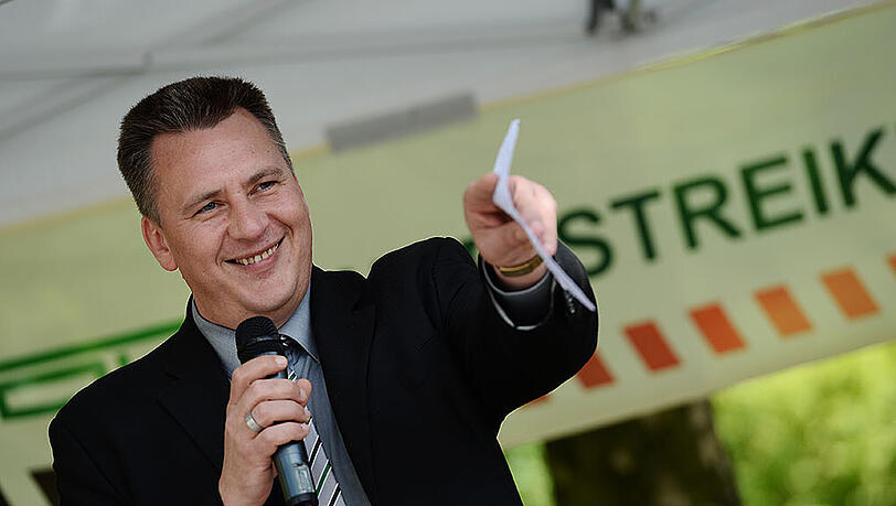 Der stellvertretende Bundesvorsitzende der GDL, Norbert Quitter.