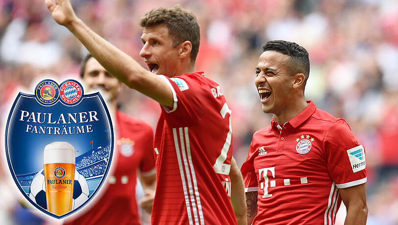Gewinnen Sie mit der AZ und Paulaner, Sponsorpartner des FC Bayern München, Tickets für die Allianz Arena! Gewinnen Sie mit der AZ und Paulaner, Sponsorpartner des FC Bayern München, Tickets für die Allianz Arena!