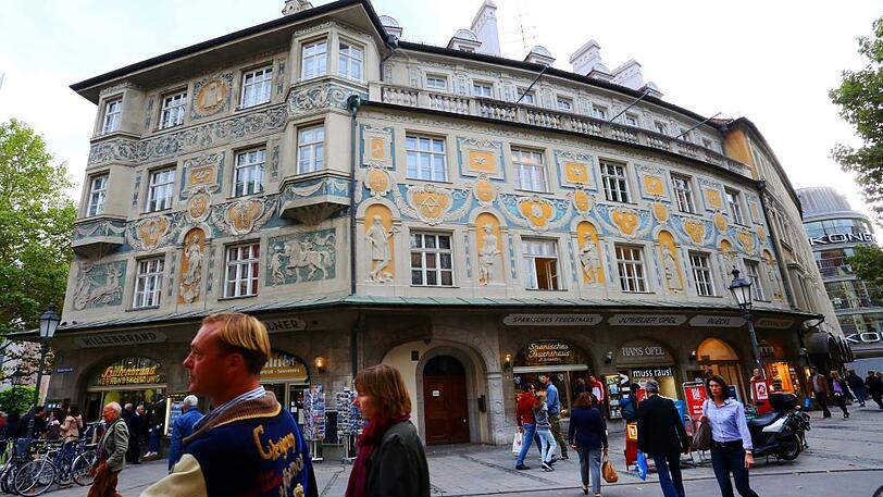 Das Ruffinihaus vor der Sanierung.