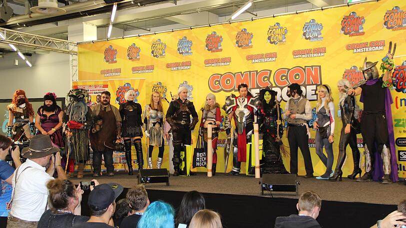Diese verrückten Kostüme kämpfen um den Sieg beim Cosplay-Contest.