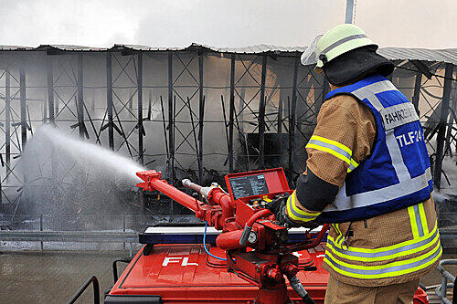 Die Feuerwehr war am Wochnende im Dauereinsatz.