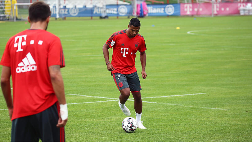 Serge Gnabry will sich beim FC Bayern München in der Offensive behaupten.