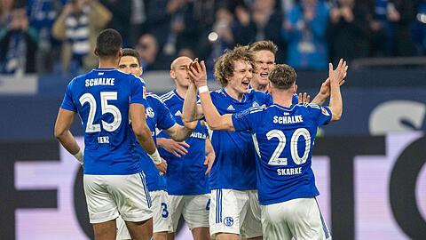 Die Schalker konnten den letzten Tabellenplatz verlassen.