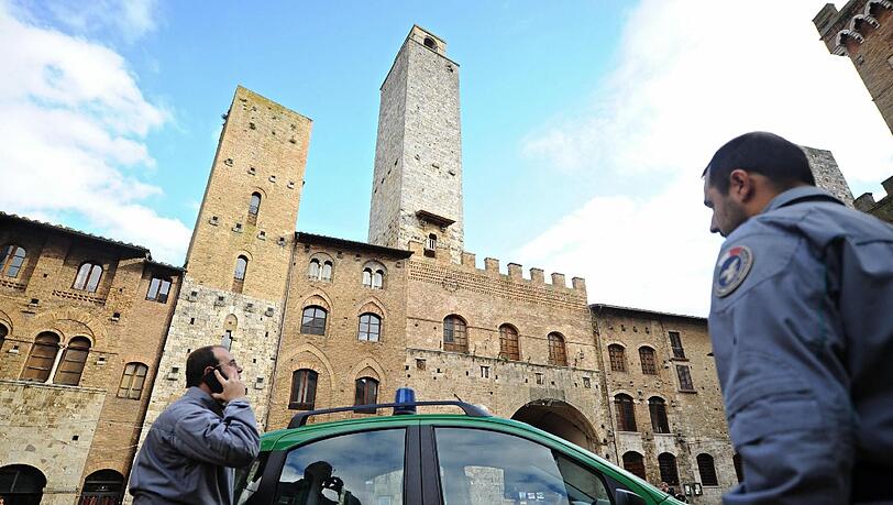 In San Gimignano (Siena) war ein Erdbeben der Stärke 4,1 zu spüren In San Gimignano (Siena) war ein Erdbeben der Stärke 4,1 zu spüren