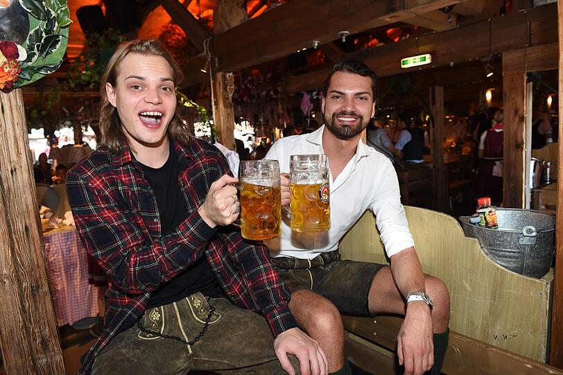 Wilson Gonzales und Bruder Jimmy Blue Ochsenknecht