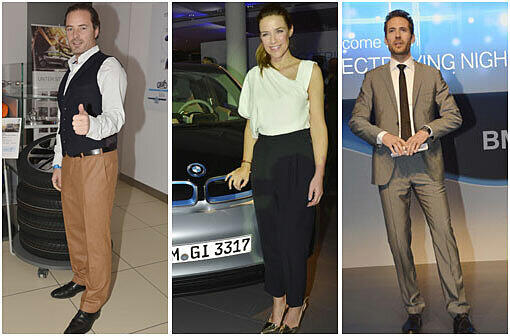 John Friedmann, Alexandra Neldel und Alexander Mazza: Die Promis bei der i3-Premiere von BMW