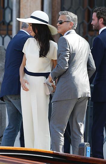Amal Alamuddin und George Clooney haben in Venedig geheiratet.
