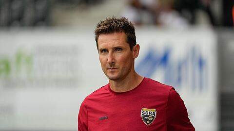 Der WM-Rekordtorschütze und ehemalige Trainer des SCR Altach, Miroslav Klose.