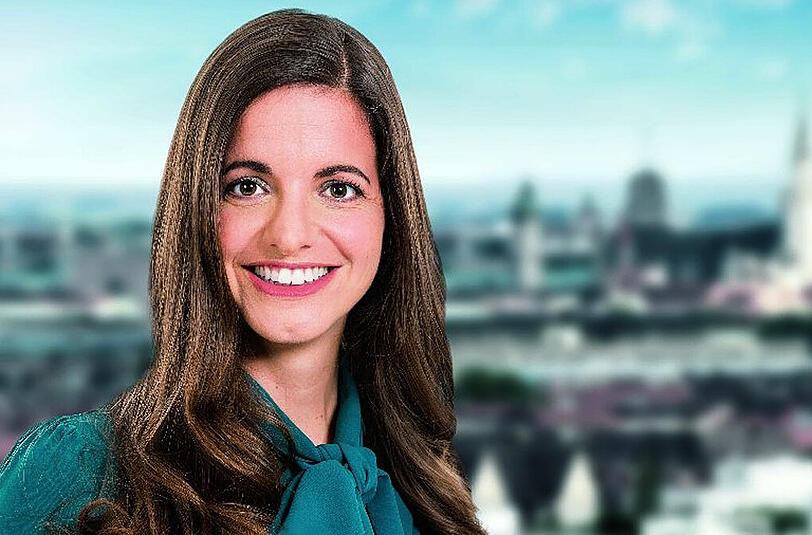 Schöne Stadt, schöne Frau: Kristina Frank will für die CSU in den Stadtrat. Sie ist Richterin, Bayern-Fan und "sportelt" gerne.