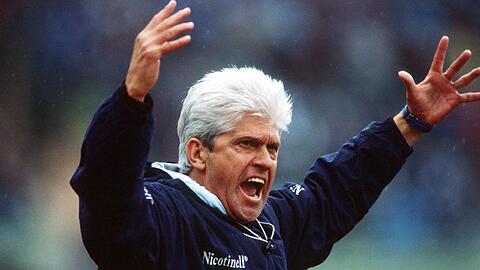 Immer Vollgas: Werner Lorant  - hier im Bild als Trainer des TSV 1860 München.