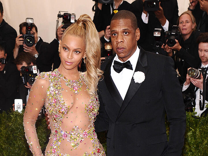 Beyoncé und Jay Z auf der Met Gala 2015