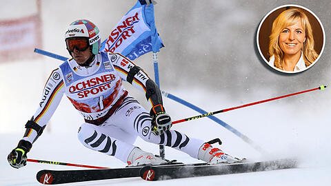 Stefan Luitz und seine Kollegen konnten Martina Ertl-Renz an diesem Ski-Wochenende voll überzeugen.