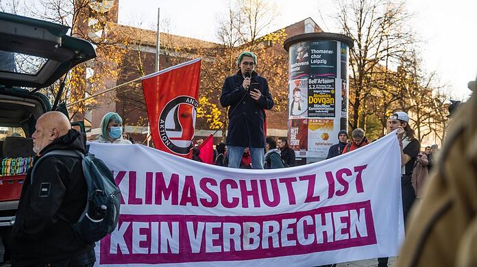 Protestierende bei einer Demo gegen das PAG im November vergangenen Jahres.