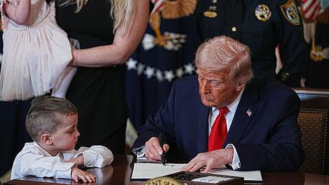 Trump hat eine klare Meinung zum US-Geburtsrecht. (Archivbild)