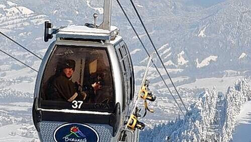 Sie fährt wieder: Die Seilbahn am Brauneck , Archivbild Sie fährt wieder: Die Seilbahn am Brauneck , Archivbild