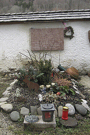 Bad Reichenhall, Gedenken an die Opfer des Einsturzes.