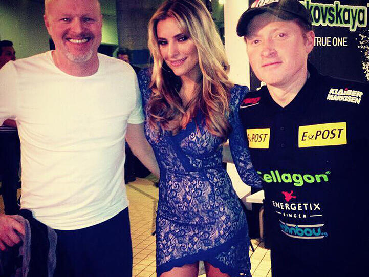 "Turmspringen" kann so schön sein: Stefan Raab, Sophia Thomalla und Joey Kelly (v.l.)