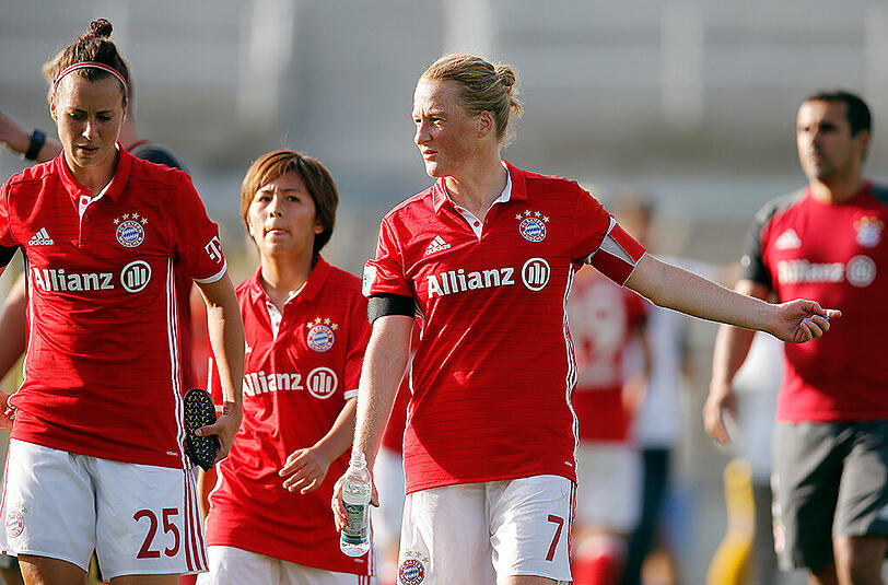 Die Bayern-Frauen haben gute Chancen auf das Erreichen des Halbfinales.