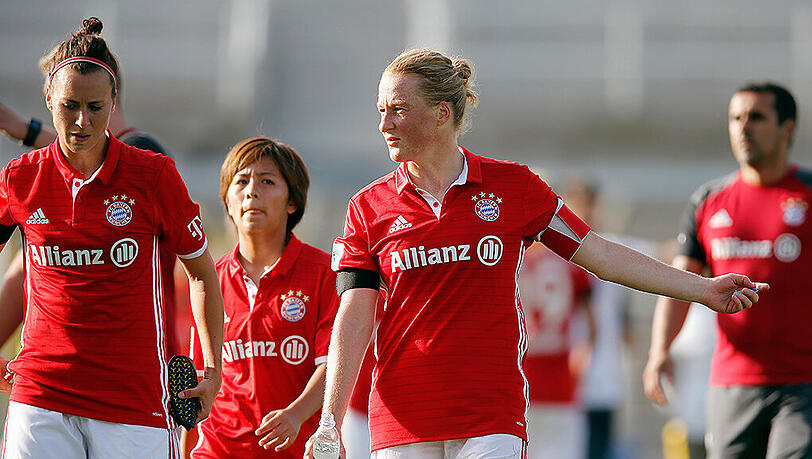 Die Bayern-Frauen haben gute Chancen auf das Erreichen des Halbfinales. Die Bayern-Frauen haben gute Chancen auf das Erreichen des Halbfinales.