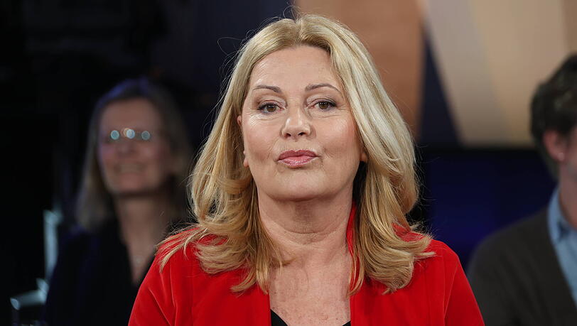 Karin Thaler bei der "NDR Talk Show" vor wenigen Monaten. TV-Auftritte wie dieser fallen der Schauspielerin oft nicht leicht.