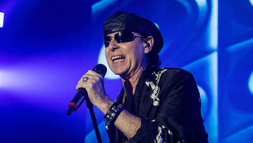 Klaus Meine steht als Sänger immer noch auf der Bühne. Klaus Meine steht als Sänger immer noch auf der Bühne.