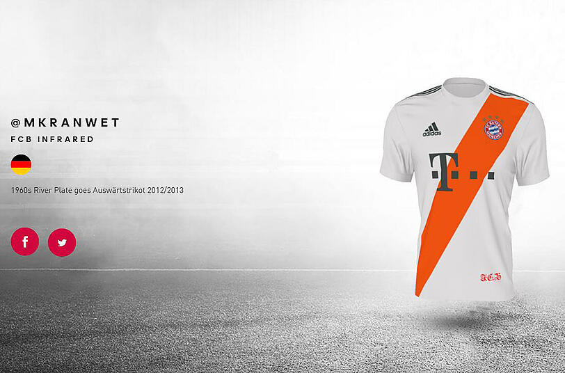 Wird eines dieser Trikots das Champions-League-Trikot 2017/2018 des Rekordmeisters?