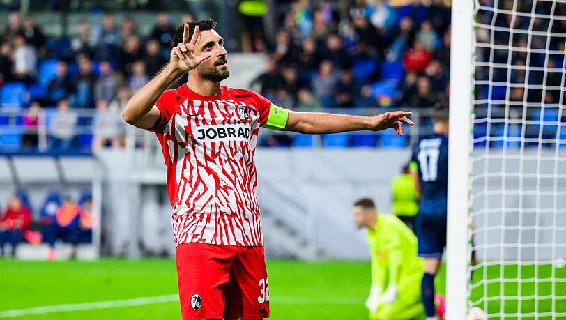 War mit seinen drei Toren der Matchwinner für Freiburg: Vincenzo Grifo.