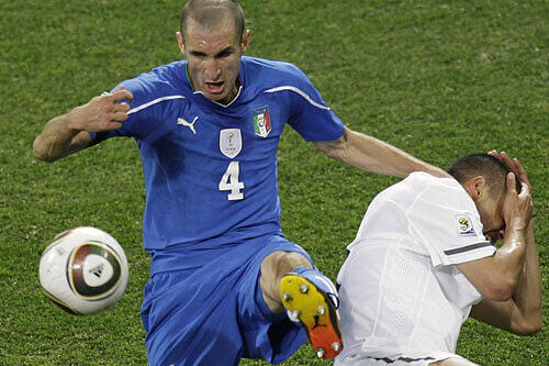 Giorgio Chiellini - hier im WM-Spiel gegen Neuseeland.