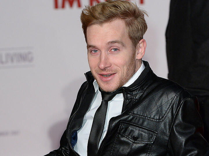 Samuel Koch bei der Premiere von "Honig im Kopf"