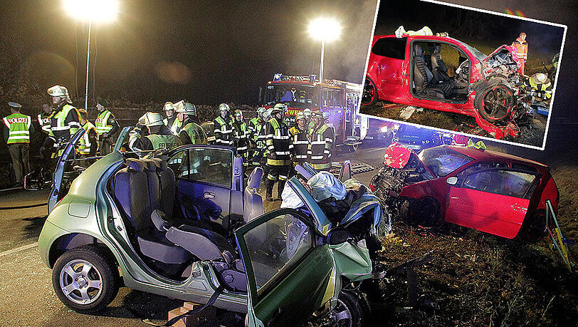 Zwei junge Frauen kamen bei dem Unfall in Rosenheim ums Leben