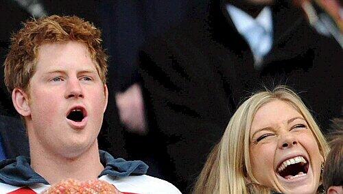 Prinz Harry und seine Ex-Freundin Chelsy Davy Prinz Harry und seine Ex-Freundin Chelsy Davy