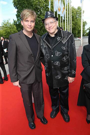 Weitere Bilder vom roten Teppich beim 65. Deutschen Filmpreis in Berlin.