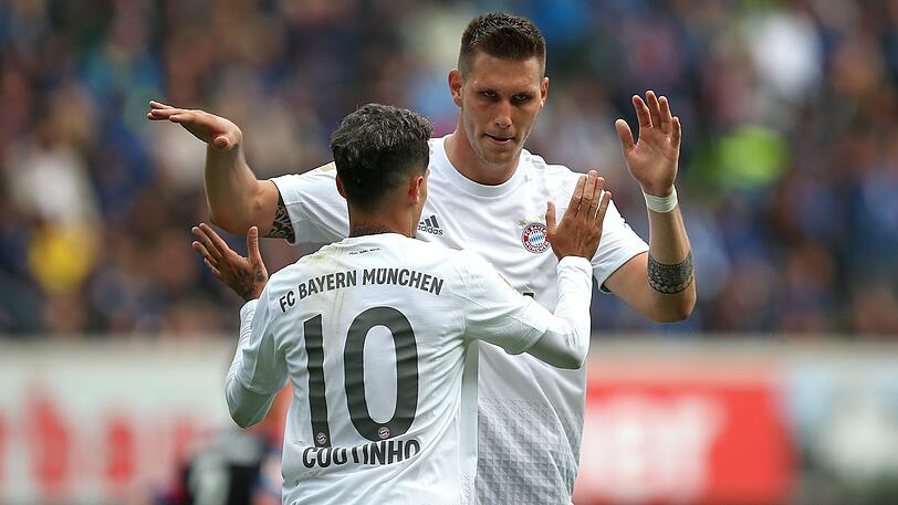 Stehen vor der Rückkehr ins Mannschaftstraining: Philippe Coutinho und Niklas Süle.
