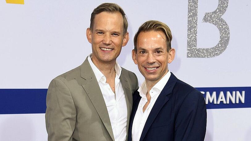 Hendrik Streeck und Paul Zubeil bei einer Veranstaltung des Verlags Bertelsmann in Berlin im Herbst 2025.