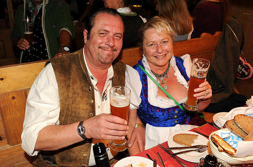 Andreas Giebel und Frau Karin