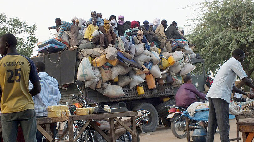 Schlepper bringen seit Jahren Migranten von Agadez nach Dirkou.