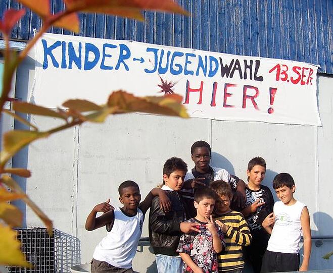 Kinder und Jugendliche gehen am 13. September wählen.