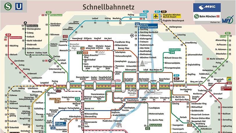 So könnte die erste Express-S-Bahn fahren: Auf der S 1-Strecke mit Stopps in Moosach, Neufahrn und Besucherpark. So könnte die erste Express-S-Bahn fahren: Auf der S 1-Strecke mit Stopps in Moosach, Neufahrn und Besucherpark.