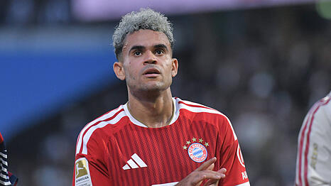 Ihm fehlt aktuell die Leichtigkeit: Luis D&iacute;az vom FC Bayern.