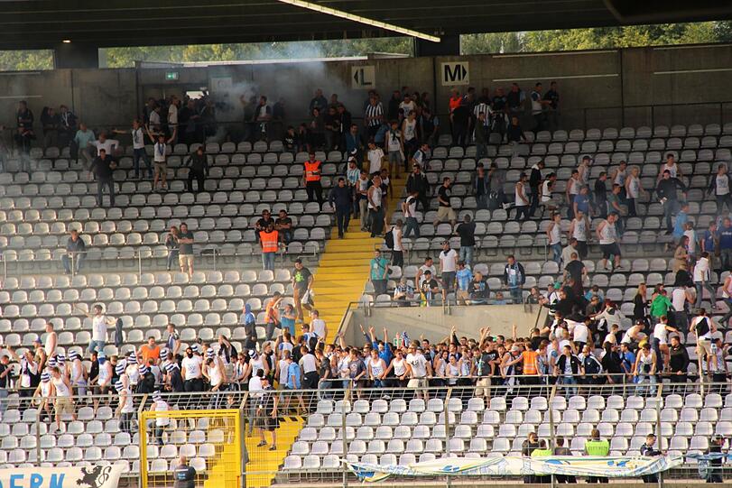 Weitere Bilder vom Amateurderby aus dem Grünwalder Stadion.